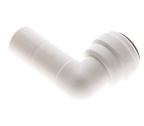 Racor de 3/8'' x 1/2'' 90deg con enchufe POM EPDM [5 piezas]