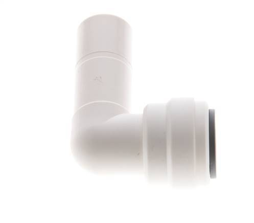 Racor de 3/8'' x 1/2'' 90deg con enchufe POM EPDM [5 piezas]