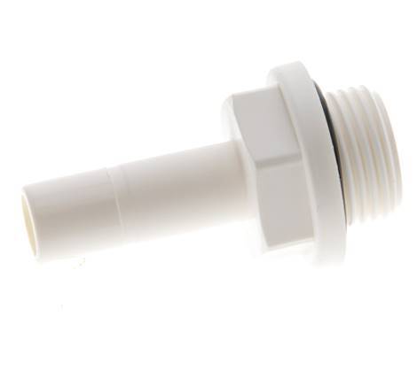 Racor de 3/8'' x G3/8'' con rosca macho POM EPDM [5 piezas]