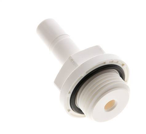Racor de 5/32'' x 1/8'' NPT con rosca macho POM EPDM [10 piezas]