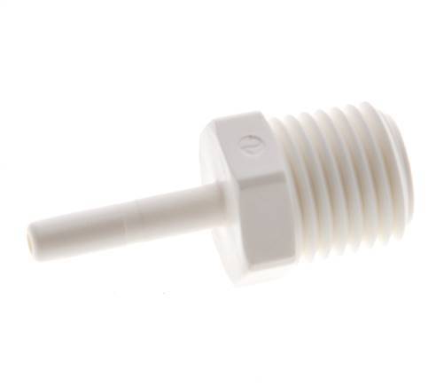 Racor de 5/32'' x 1/4'' NPT con rosca macho POM EPDM [10 piezas]