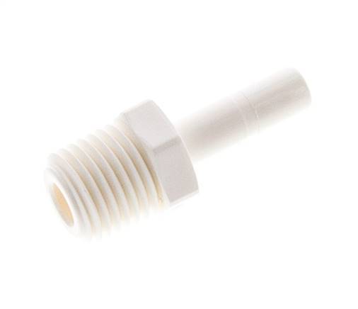 1/4'' x 1/4'' NPT Plug-in Fitting with Male Threads POM EPDM [10 Pieces]