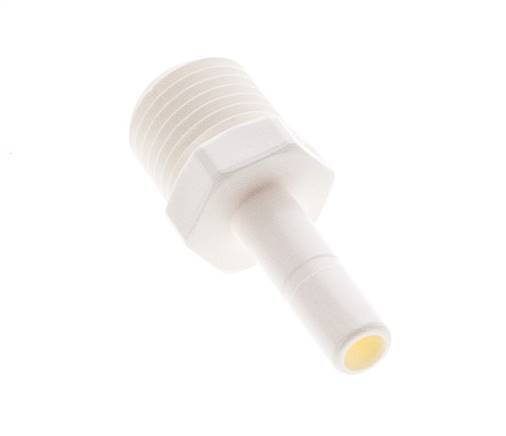 1/4'' x 1/4'' NPT Plug-in Fitting with Male Threads POM EPDM [10 Pieces]