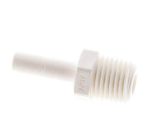 1/4'' x 1/4'' NPT Plug-in Fitting with Male Threads POM EPDM [10 Pieces]
