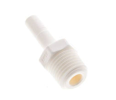 1/4'' x 1/4'' NPT Plug-in Fitting with Male Threads POM EPDM [10 Pieces]