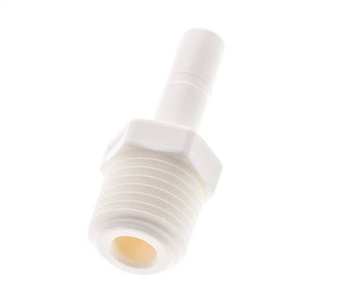 1/4'' x 1/4'' NPT Plug-in Fitting with Male Threads POM EPDM [10 Pieces]
