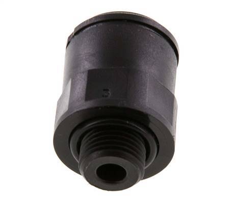 Racor de 8mm x G1/8'' con rosca macho POM NBR [5 piezas]
