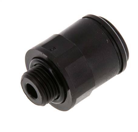 Racor de 8mm x G1/8'' con rosca macho POM NBR [5 piezas]