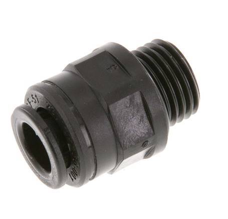 Racor de 8mm x G1/4'' con rosca macho POM NBR [2 piezas]