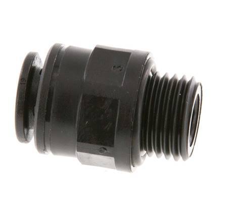 Racor de 8mm x G1/4'' con rosca macho POM NBR [2 piezas]