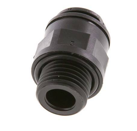 Racor de 8mm x G1/4'' con rosca macho POM NBR [2 piezas]