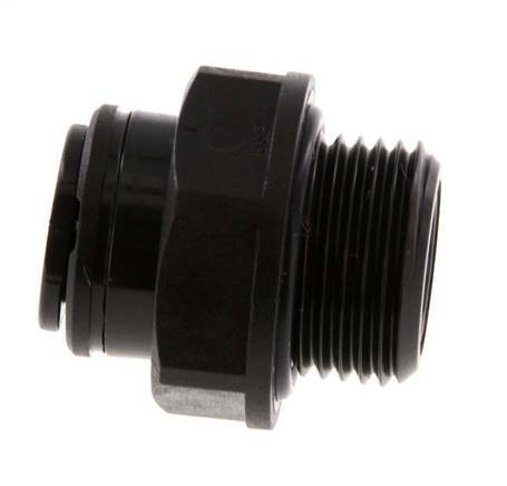 Racor de 8mm x G3/8'' con rosca macho POM NBR [2 piezas]