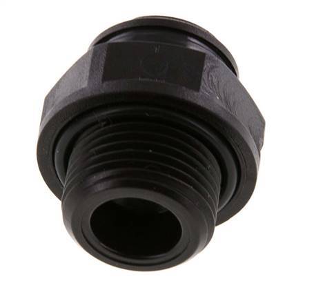Racor de 8mm x G3/8'' con rosca macho POM NBR [2 piezas]