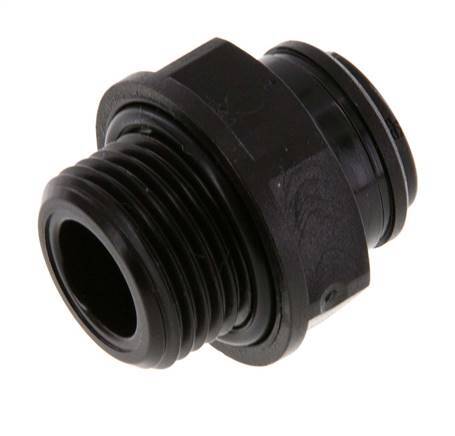 Racor de 8mm x G3/8'' con rosca macho POM NBR [2 piezas]