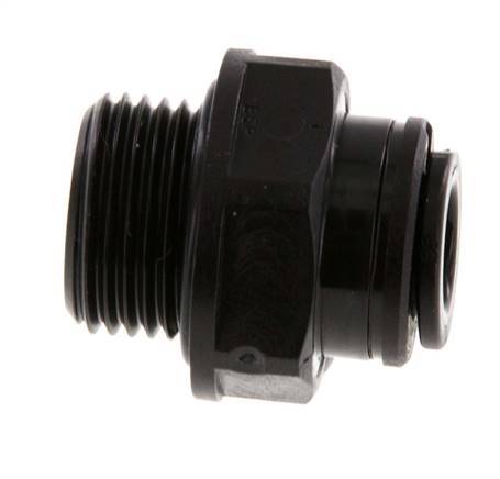 Racor de 8mm x G3/8'' con rosca macho POM NBR [2 piezas]