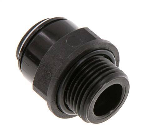 Racor de 10mm x G3/8'' con rosca macho POM NBR [2 piezas]