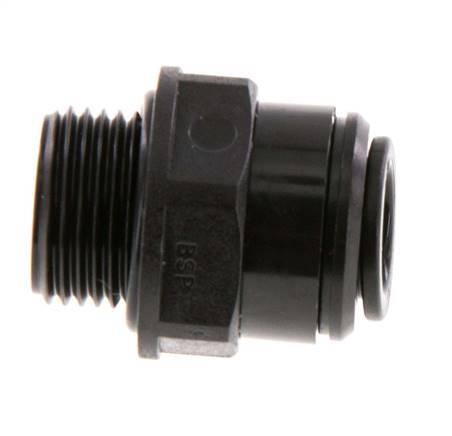 Racor de 10mm x G3/8'' con rosca macho POM NBR [2 piezas]