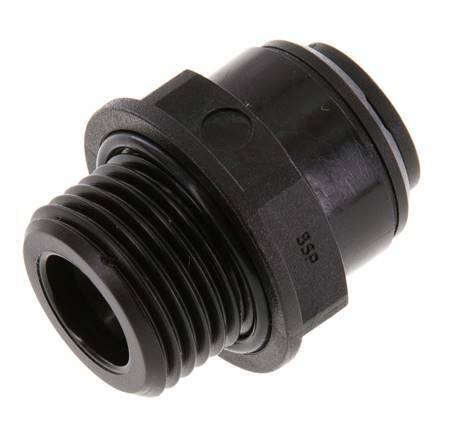 Racor de 12mm x G1/2'' con rosca macho POM NBR [2 piezas]