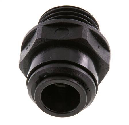 Racor de 12mm x G1/2'' con rosca macho POM NBR [2 piezas]