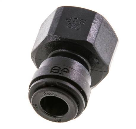 Racor de 8mm x G3/8'' con rosca hembra POM NBR [2 piezas]