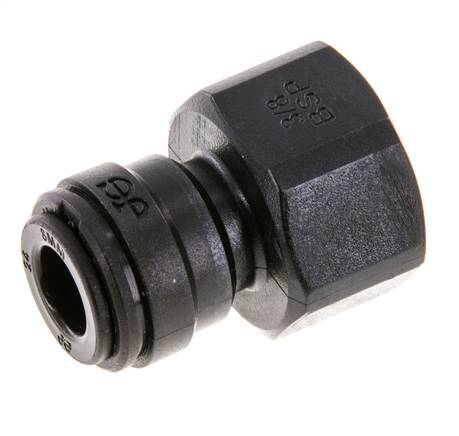 Racor de 8mm x G3/8'' con rosca hembra POM NBR [2 piezas]