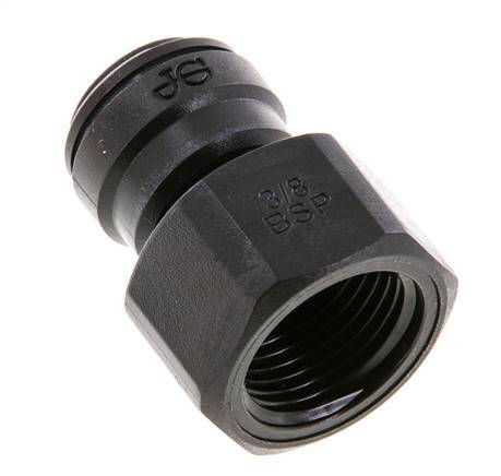 Racor de 8mm x G3/8'' con rosca hembra POM NBR [2 piezas]