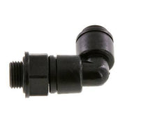 Codo de 90 grados de 4mm x G1/8'' con rosca macho POM NBR giratorio [2 piezas]