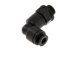 Codo de 90 grados 5mm x G1/8'' con rosca macho POM NBR giratorio [2 piezas]