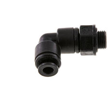 Codo de 90 grados 5mm x G1/8'' con rosca macho POM NBR giratorio [2 piezas]