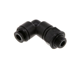 Codo de 90 grados 5mm x G1/8'' con rosca macho POM NBR giratorio [2 piezas]