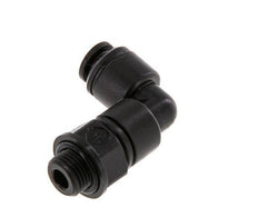 Codo de 90 grados 5mm x G1/8'' con rosca macho POM NBR giratorio [2 piezas]
