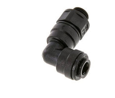 Codo de 6mm x G1/8'' de 90 grados con rosca macho POM NBR giratorio [2 piezas]