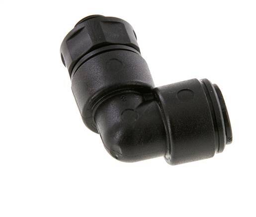Codo de 90 grados 8mm x G1/8'' con rosca macho POM NBR giratorio [2 piezas]