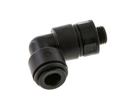 Codo de 90 grados 8mm x G1/8'' con rosca macho POM NBR giratorio [2 piezas]