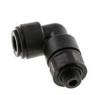 Codo de 90 grados 8mm x G1/8'' con rosca macho POM NBR giratorio [2 piezas]