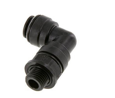 Codo de 90 grados 10mm x G1/4'' con rosca macho Latón NBR Giratorio