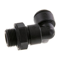Codo de 90 grados 8mm x G3/8'' con rosca macho POM NBR giratorio [2 piezas]