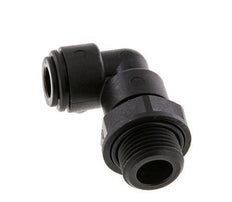 Codo de 90 grados 8mm x G3/8'' con rosca macho POM NBR giratorio [2 piezas]