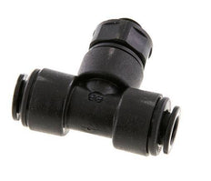 Racor en T de 8mm x G1/8'' con rosca macho Latón NBR Giratorio