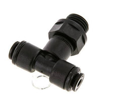 Racor en T de 4mm x G1/4'' con rosca macho Latón NBR Giratorio
