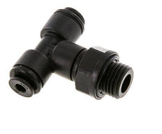 Racor en T de 4mm x G1/4'' con rosca macho Latón NBR Giratorio