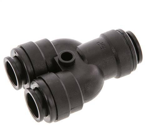 Racor en Y de 12mm POM NBR FDA