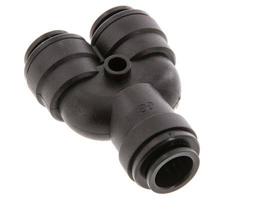 Racor en Y de 12mm POM NBR FDA