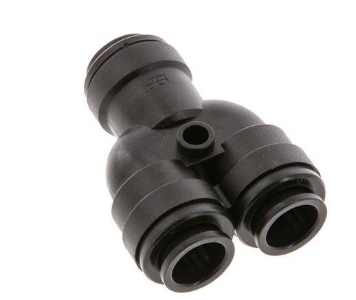 Racor en Y de 12mm POM NBR FDA