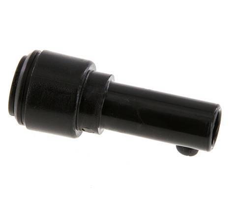 Racor rápido de 10 mm x 12 mm con enchufe PA 66 NBR