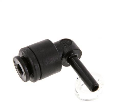 Racor de 4mm x 4mm 90deg con enchufe POM NBR [2 piezas]
