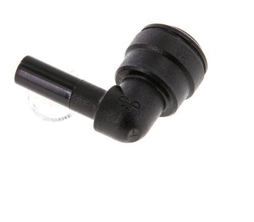Codo de 6mm x 6mm 90deg Racor con enchufe POM NBR [2 Piezas]