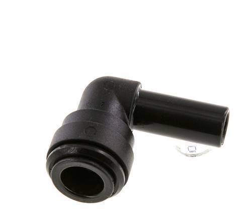 Codo de 90 grados de 10mm x 10mm con enchufe POM NBR [2 piezas]