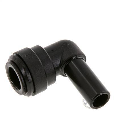 Codo de 90 grados de 10mm x 10mm con enchufe POM NBR [2 piezas]