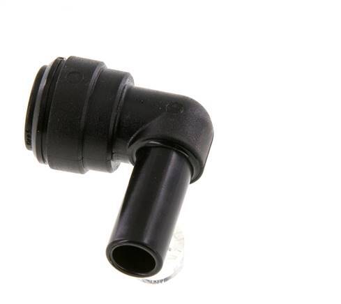 Codo de 90 grados de 10mm x 10mm con enchufe POM NBR [2 piezas]